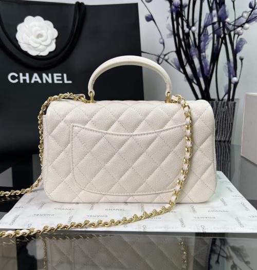 Chanel AS2431 CF手提系列，仿品内幕揭秘