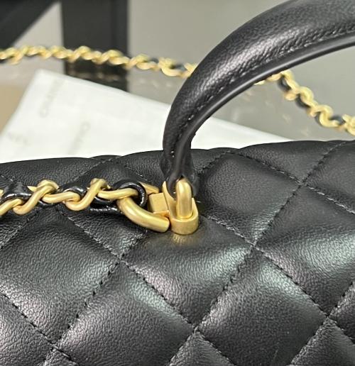 Chanel AS2431 CF手提系列：如何辨别仿品