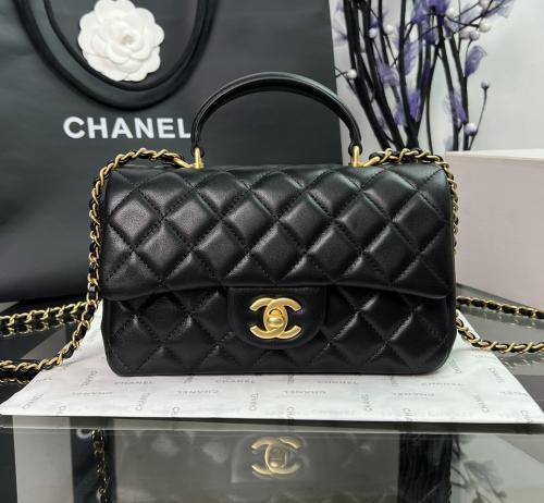 Chanel AS2431 CF手提系列：如何辨别仿品