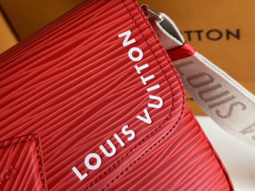 Louis Vuitton Montsouris 红色信差袋，仿品内幕怎么样？