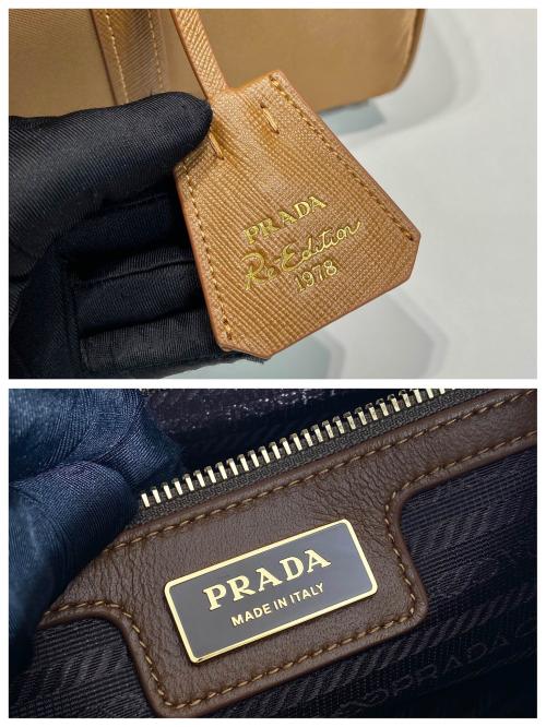 Prada 1BB233 Re-Nylon手提包，仿品内幕揭秘