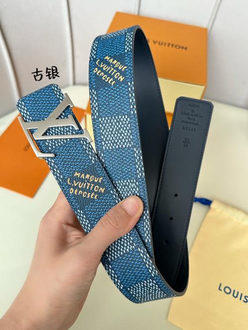 Louis Vuitton LV Initials双面腰带仿品内幕