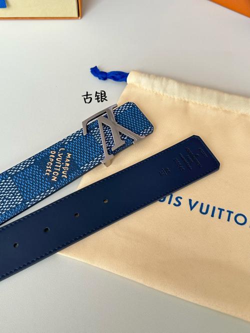 Louis Vuitton LV Initials双面腰带仿品内幕