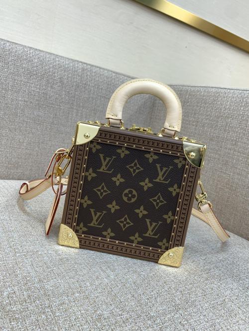 Louis Vuitton Mini Square Trunk 价格内幕，如何选购仿货