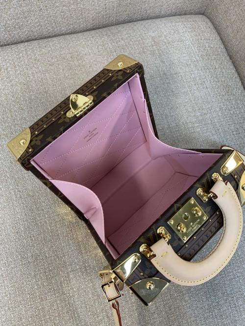 Louis Vuitton Mini Square Trunk 价格内幕，如何选购仿货