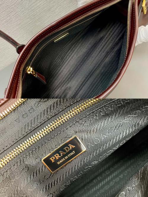 Prada 1BA433复古手提包仿品内幕