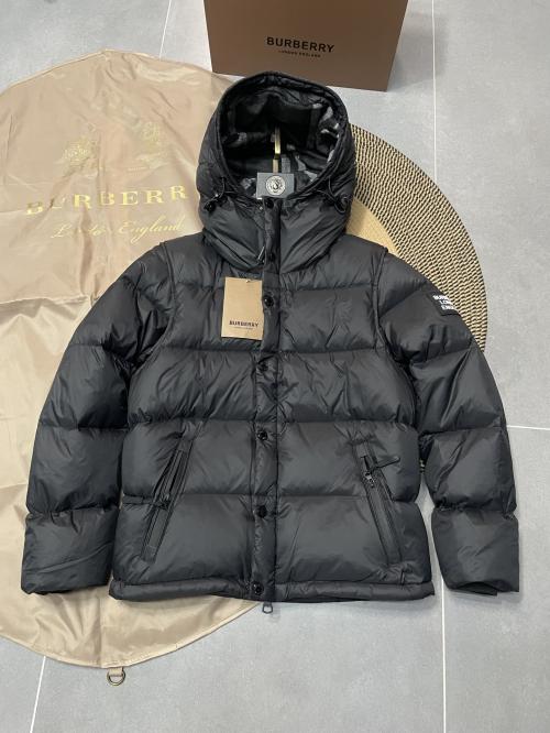 Burberry 2024 可拆式衣袖羽绒服，仿品真伪如何辨别