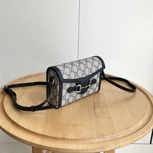 Gucci 699296 马衔扣1955系列 横版手机包仿品，价格内幕揭秘